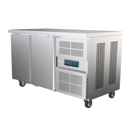 Airex Undercounter Freezer with Stainless Steel Doors 2 Door Simply Hospitality