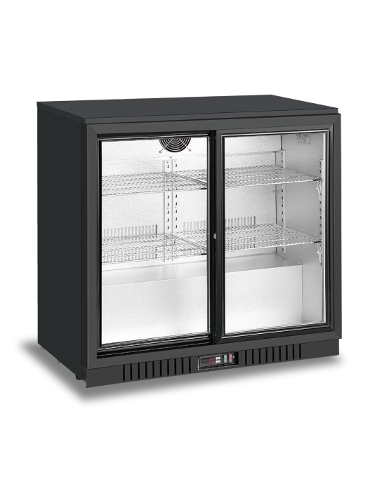 Atosa Sliding Doors Back Bar Cooler