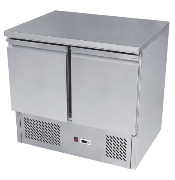 Atosa Saladette Fridge Table - 2 Door - ESL3801