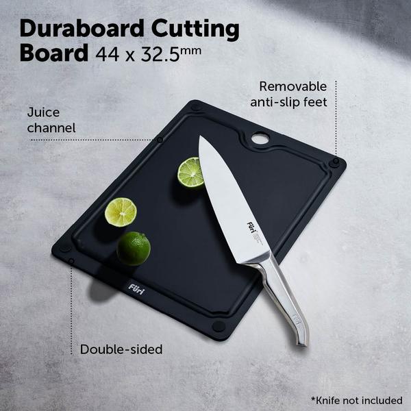 Furi Duraboard Black Chopping Board 44 x 32.5cm