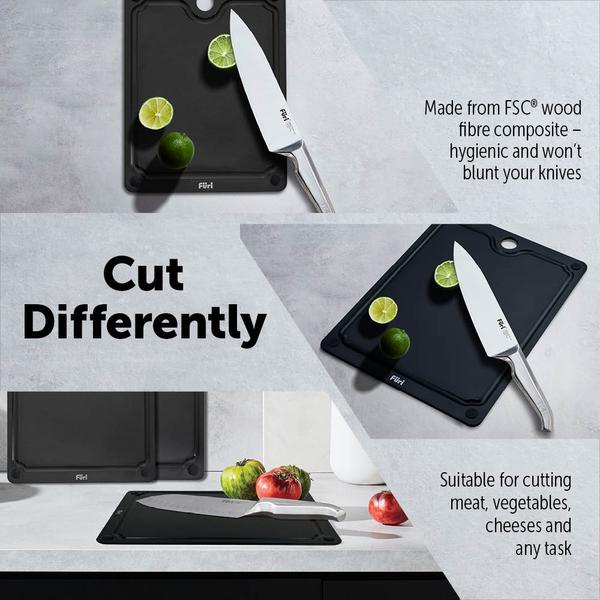 Furi Duraboard Black Chopping Board 44 x 32.5cm