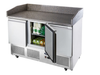 Atosa Pizza Table Fridge - 1400mm - 3 Door - ESL3852