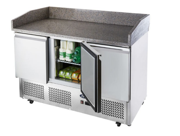 Atosa Pizza Table Fridge - 1400mm - 3 Door - ESL3852