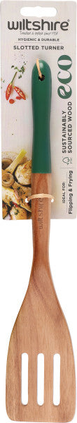 Wiltshire Eco Wooden Slotted Turner - Pine product view 2 - Simply Hospitality NZ