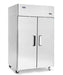 Atosa Top Mounted Upright Fridge - 1314mm - Double Door - MBF8005