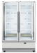 SKOPE ActiveCore 2 Door Display Fridge - White - BME1200N-A product image