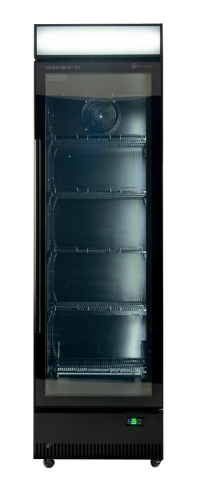 SKOPE ActiveCore 1 Door Display Fridge - BME400N-AC product image