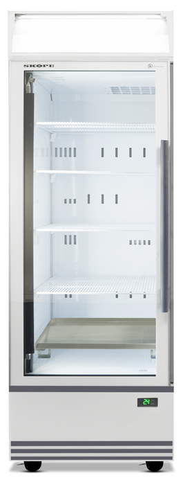 SKOPE ActiveCore 1 Door Display Fridge - White - BME600N-AC product image