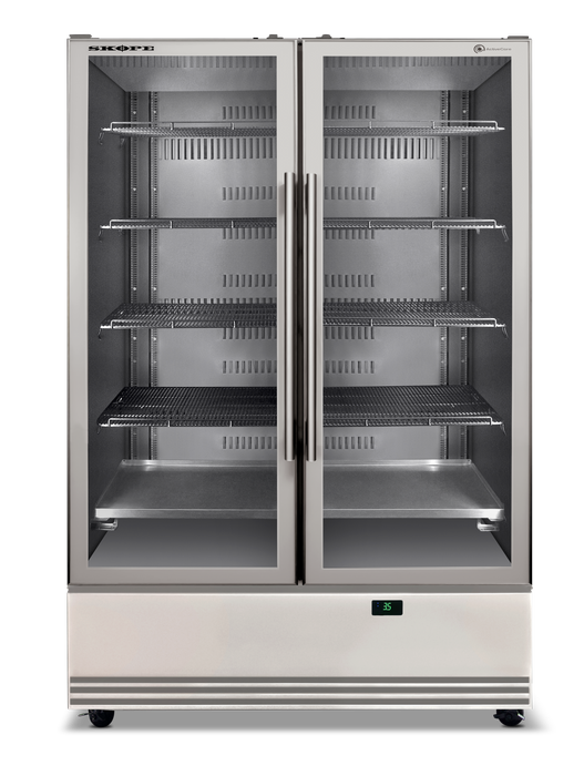 SKOPE ActiveCore 2 Door Display Fridge - SKB1200N-A product image