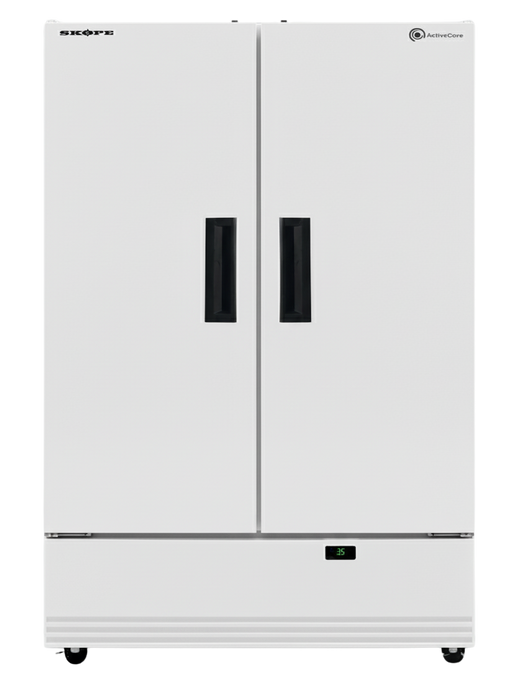 SKOPE ActiveCore 2 Door Storage Fridge - White - SKB1200NS-A product image