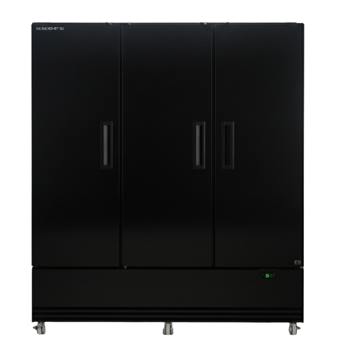 SKOPE ActiveCore 3 Door Storage Fridge - Black - SKB1500NS-A product image