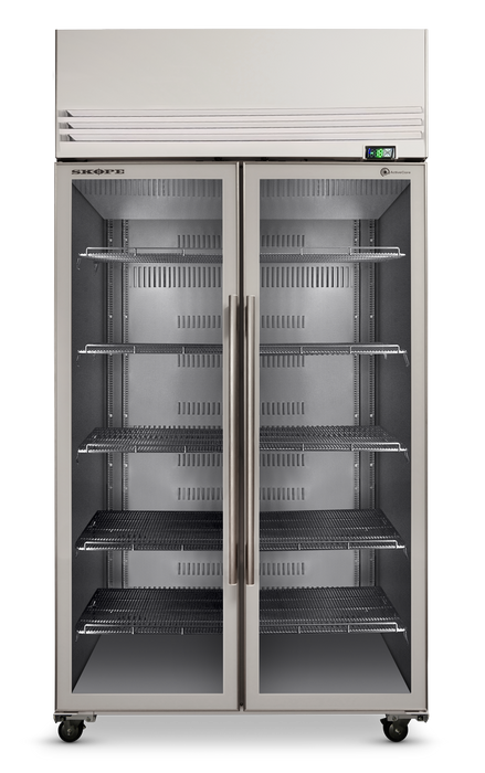 SKOPE ActiveCore 2 Door Display Freezer - Stainless - SKFT1000N-A product image