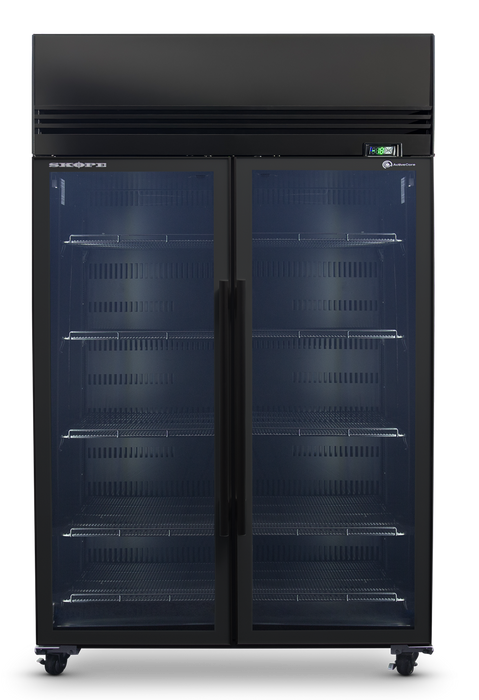 SKOPE ActiveCore 2 Door Display Freezer - Black - SKFT1300N-A product image