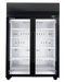 SKOPE ActiveCore 2 Door Display Freezer - Black-White - SKFT1300N-A product image