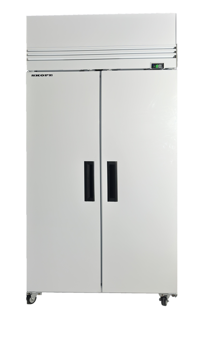 SKOPE ActiveCore 2 Door Storage Freezer - White - SKFT1000NS-A product image