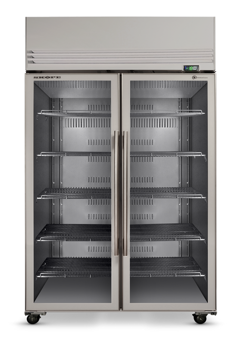 SKOPE ActiveCore 2 Door Display Freezer - Stainless - SKFT1300N-A product image