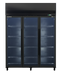SKOPE ActiveCore 3 Door Display Freezer - Black - SKFT1500N-A product image
