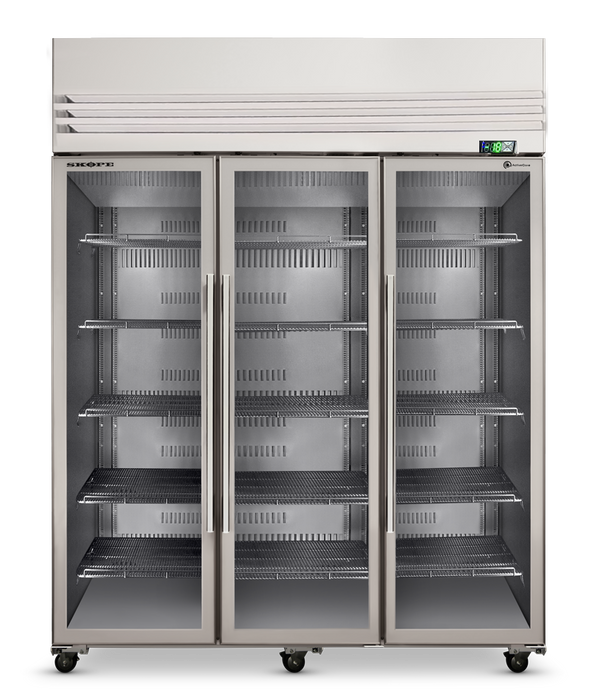 SKOPE ActiveCore 3 Door Display Freezer - Stainless - SKFT1500N-A product image