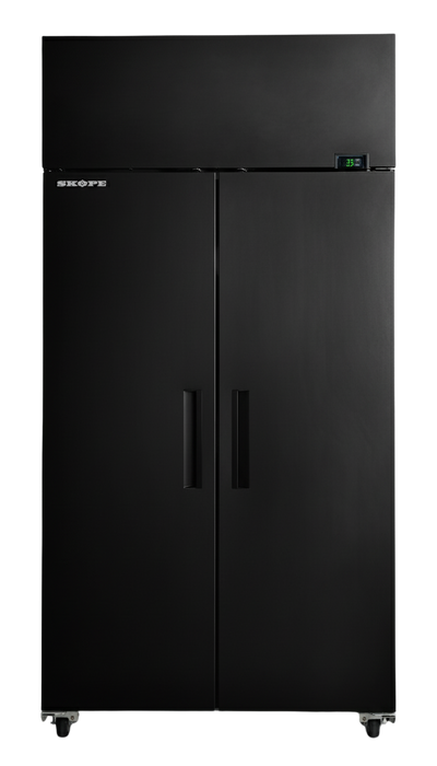 SKOPE ActiveCore 2 Door Storage Fridge - Black - SKT1000NS-A product image