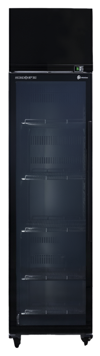SKOPE ActiveCore 1 Door Display Fridge - Black - SKT500N-A product image