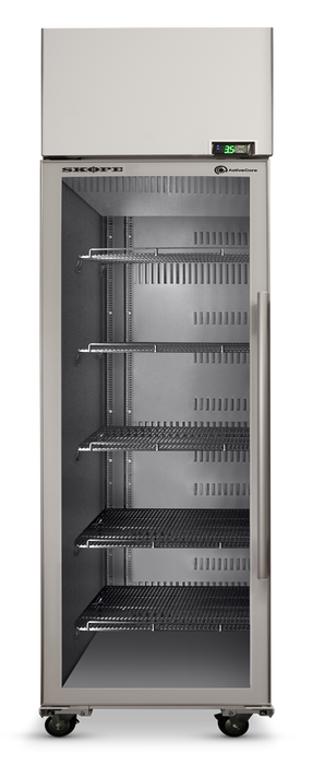 SKOPE ActiveCore 1 Door Display Fridge - Stainless - SKT650N-A product image
