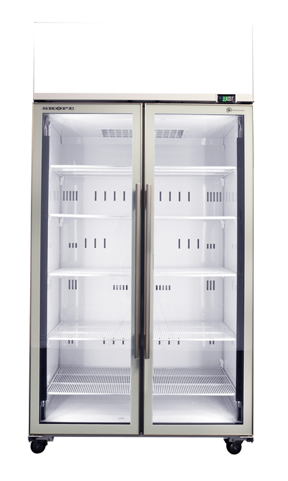 SKOPE ActiveCore 2 Door Display Fridge - TME1000N-AC product image