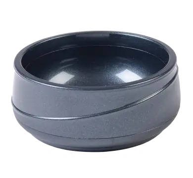 Aladdin Temp-Rite ALB510 - 8oz / 230mL Allure Insulated Round Bowl - Tungsten