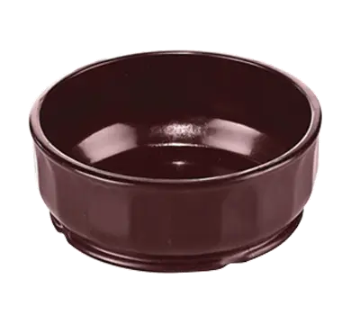 Aladdin Temp-Rite DM104B - 5oz / 150mL Dimensions High Heat Round Bowl - Burgundy
