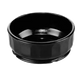 Aladdin Temp-Rite DM104K - 5oz / 150mL Dimensions High Heat Round Bowl - Black