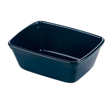 Aladdin Temp-Rite K243 - 6oz / 170mL Designer Series Non-Insulated Rectangular bowl - Evening Blue