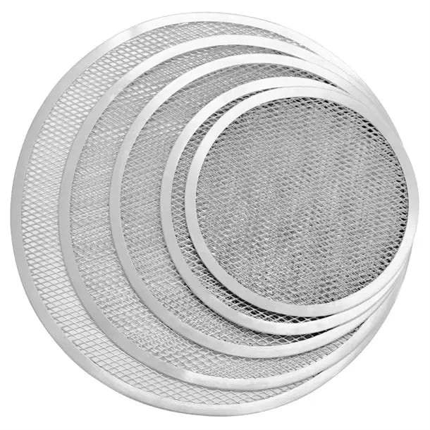 Aluminium Perforated Pizza Screen Tray - Multiple Sizes  Food Pans