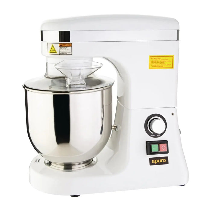 Apuro 7Ltr White Planetary Mixer - DB266-A - Simply Hospitality NZ