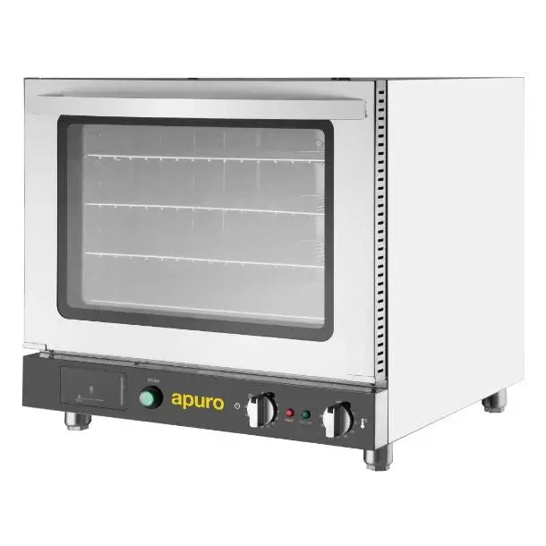 Apuro Bakery Convection Oven with Steam 66L