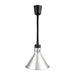 Apuro Conical Retractable Heat Shade Silver Finish - DY464-A - Simply Hospitality NZ