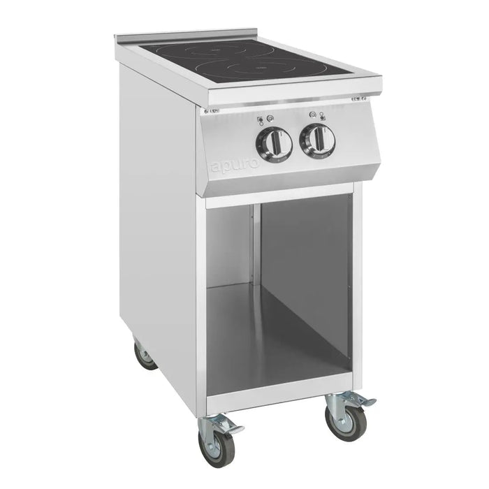 Apuro Freestanding 2 Zone Induction Hob – CU487-A - CU487-A - Simply Hospitality NZ