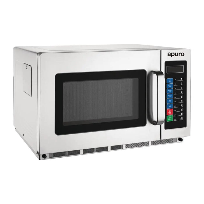 Apuro Medium Duty Programmable Commercial Microwave 1800W 34Ltr – FB864-A - FB864-A - Simply Hospitality NZ