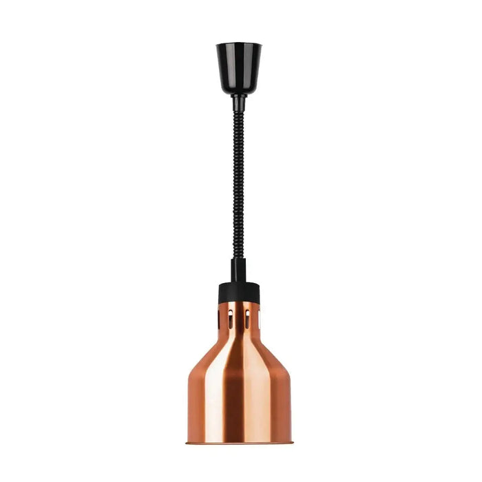 Apuro Retractable Heat Shade Copper Finish - DR757-A - Simply Hospitality NZ