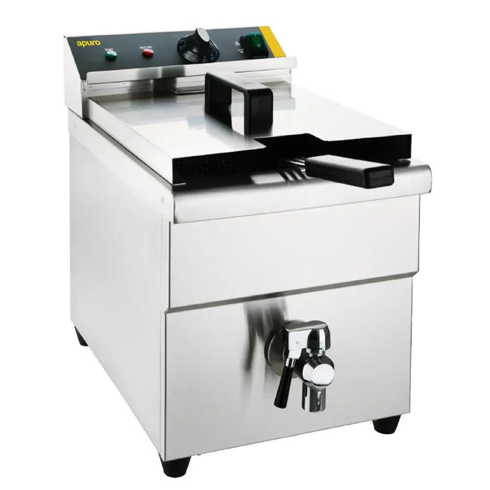 Apuro Single Tank Induction Fryer - 8Ltr - 3kW – CP793-A - CP793-A - Simply Hospitality NZ