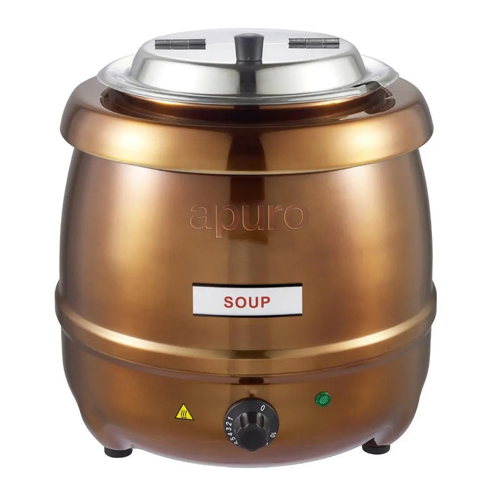 Apuro Soup Kettle Copper Finish - CP851-A - Simply Hospitality NZ