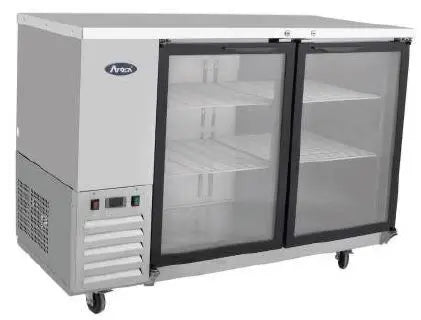 Atosa Back Bar Fridge With Glass Door  Bar Refrigeration