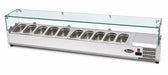 Atosa ESL3889 and ESL3890 2005mm countertop salad bar - Simply Hospitality NZ