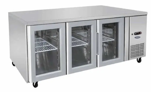 Atosa Glass Door Cooling Fridge Table  Undercounter Fridges