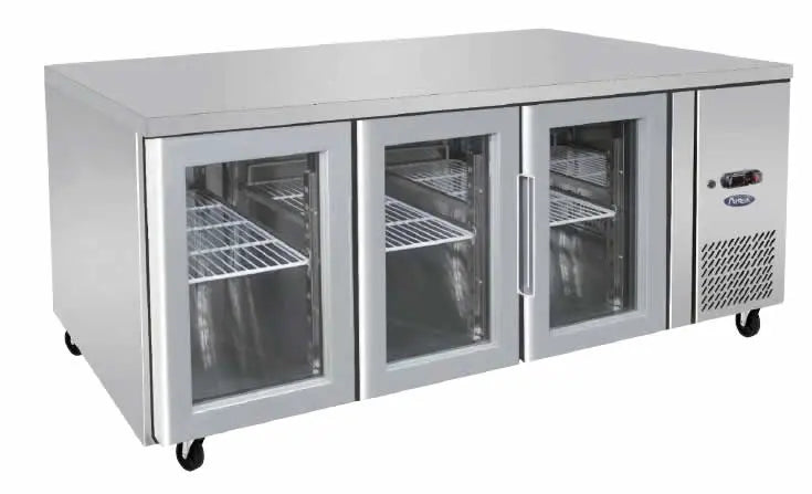 Atosa Glass Door Refrigerated Counter - 1795mm - 3 Door - EPF3731