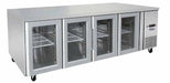 Atosa Glass Door Refrigerated Counter - 2230mm - 4 Door - EPF3741