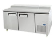 Atosa Pizza Prep Table Fridge - 1702mm - 2 Door - MPF8202