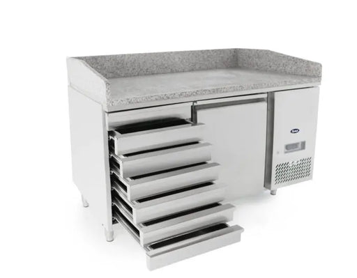 Atosa Pizza Table Fridge With Drawers  Preparation Fridges