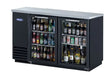 Atosa Refrigerated Back Bar Cooler with Glass Swing Door  Bar Refrigeration