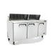 Atosa Sandwich Prep Table Fridge - 1846mm - 3 Door - MSF8304
