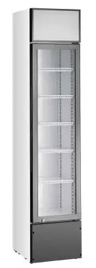 Atosa Slim Single Glass Door Merchandiser 390mm  Upright Display Fridges