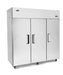 Atosa Top Mounted Fridge Single, Double & Triple Door  Upright Solid Door Fridges